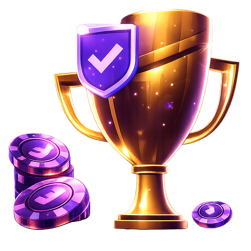 Troféu Dourado Premium representando sucesso em iGaming